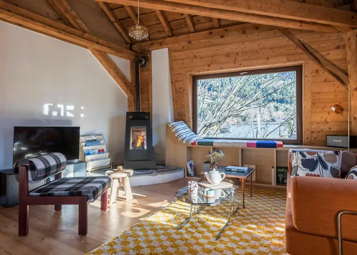 Spacious Flat In The Centre Of Lejlighed Chamonix